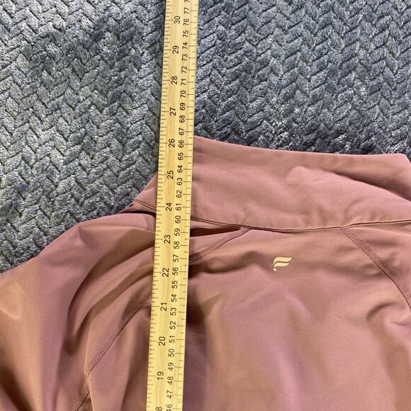 Fabletics Rosalia Performance Full Zip Athletic Thumbholes Mauve Pink Small - Picture 8 of 9